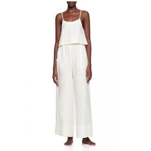 NEW BONDI BORN flared cami top in white